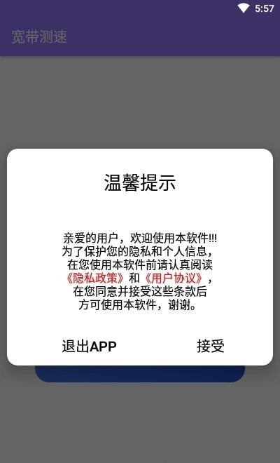 宽带测速专业版图1