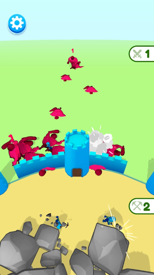 巨人城堡防御战(1)