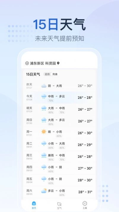 天气预报星安卓版图2