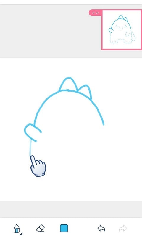 漫芽糖简笔画官方正版图3
