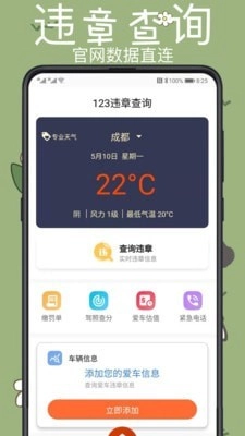 123违章查询原版图1
