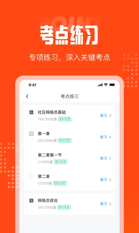 网格员考试聚题库正版图4
