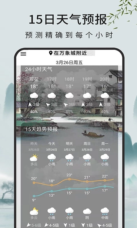 一毫天气预报安卓官方版图2