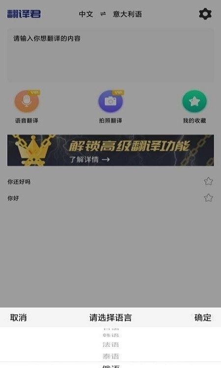 小语种翻译官方正版图2