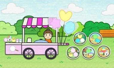 哈里的棉花糖店最新版图1