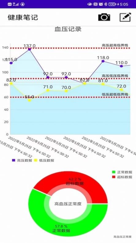 健康笔记本免费版图3