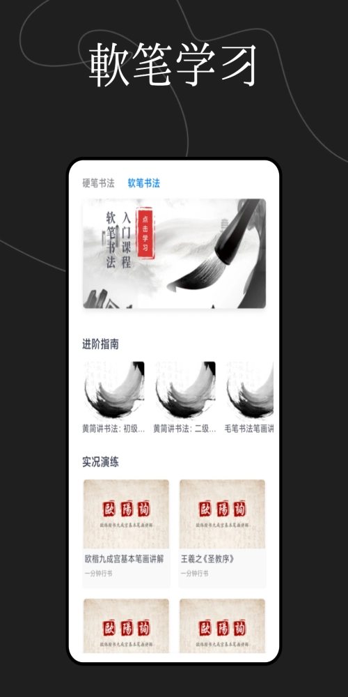 硬笔书法练字大师原版图2