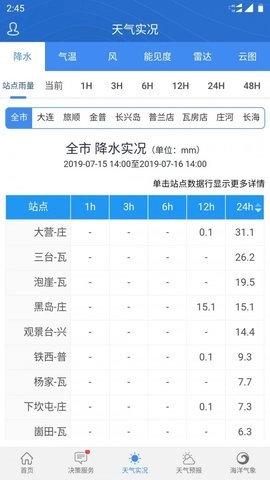 大连气象免费版图2