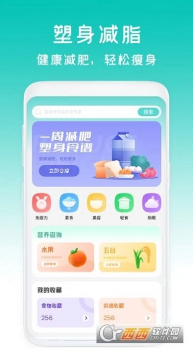 减脂菜谱瘦身正版图2