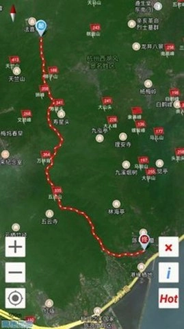 杭州登山地图安卓直装版图1