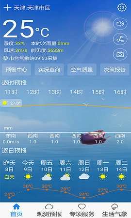 天津气象最新免费版图1