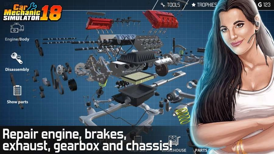 汽车修理工模拟通用版