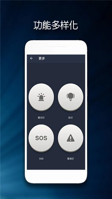 掌禹闪光手电筒直装版图1