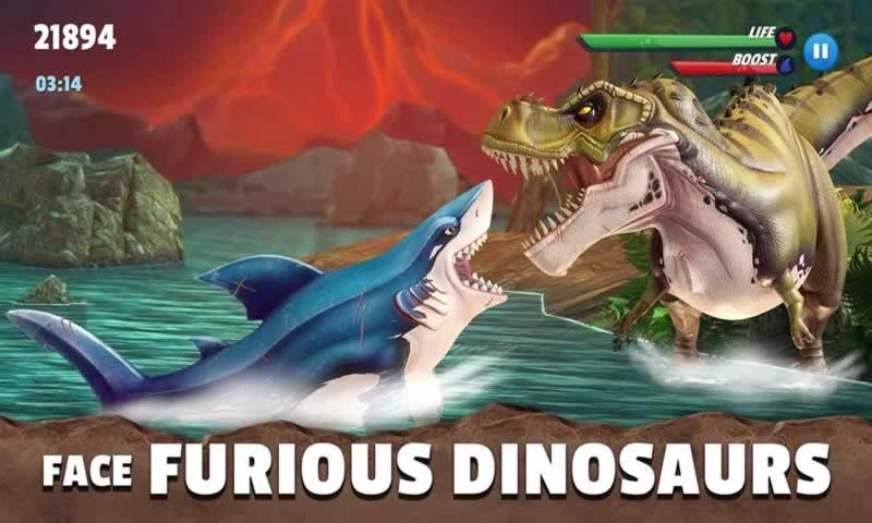 饥饿鲨史前世界砖石版