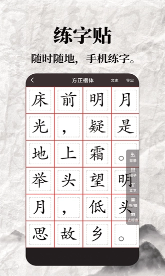 标准练字帖安卓免费版图1