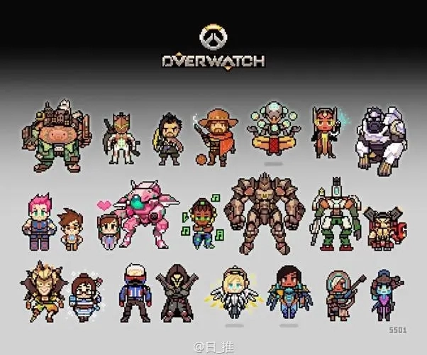 守望先锋像素版