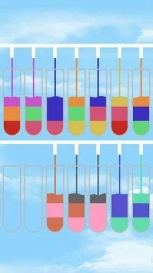 水排序谜题（液体排序）