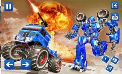 警察卡车机器人(2)