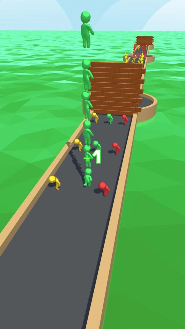 彩色人类叠高高(1)