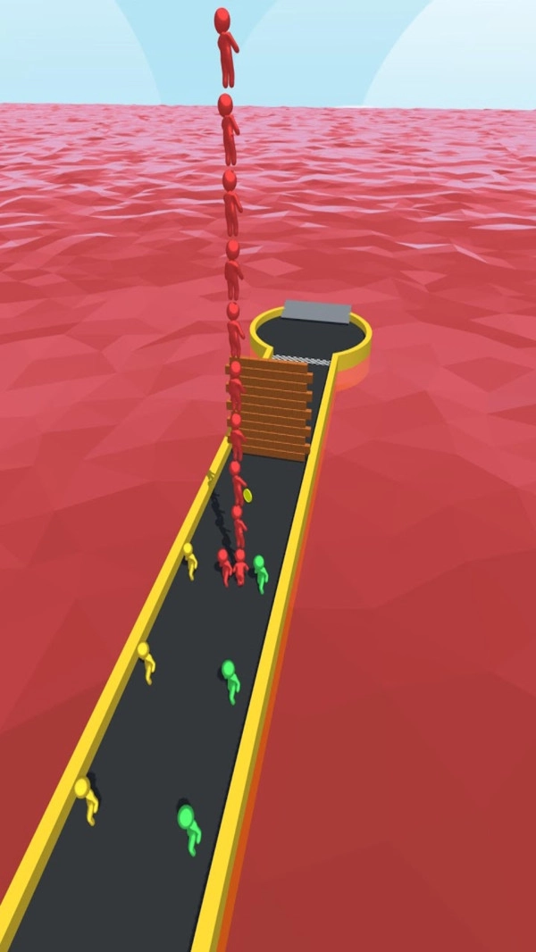 彩色人类叠高高(2)