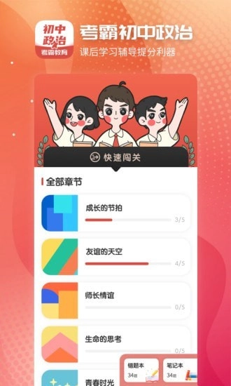 初中政治原版图1