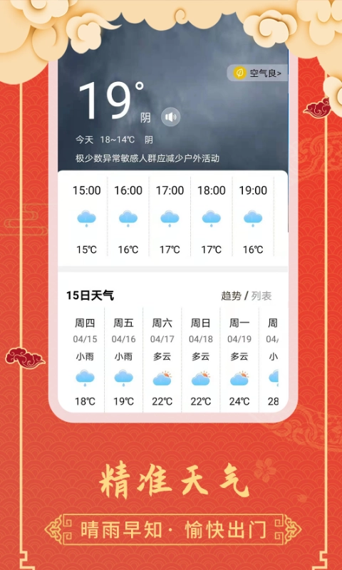 老黄历天气通手机最新版图4