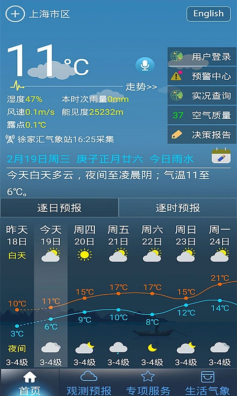上海知天气官方版图2