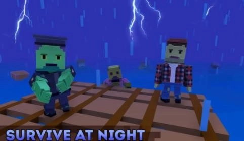 僵尸木筏求生图1