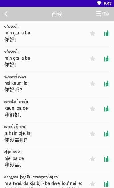 缅甸语自学通用版图3