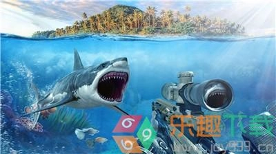 饥饿的巨齿鲨图1