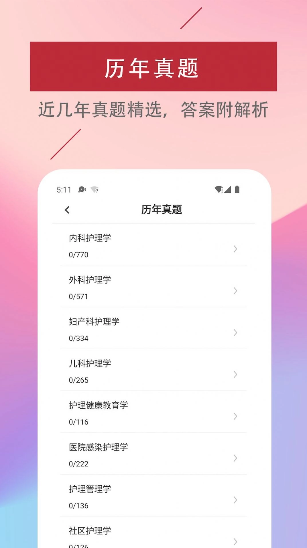 主管护师易题库手机免费版图3