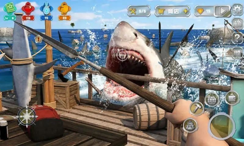 木筏生存魔幻三消(3)