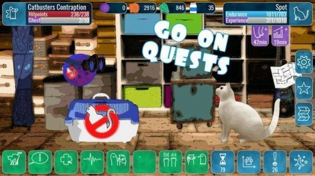 盯着鬼魂的猫(1)