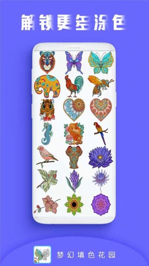 梦幻填色花园正版图2