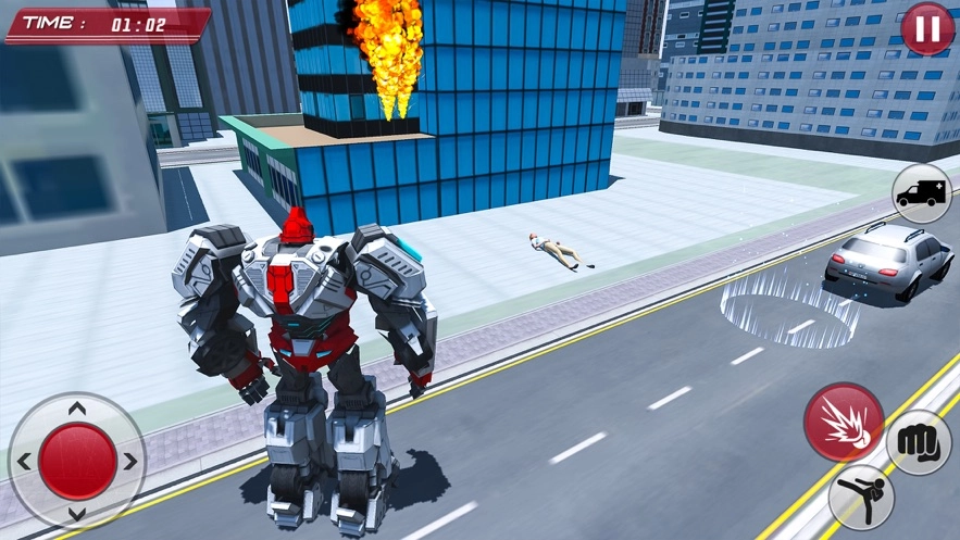 救护车紧急机器人3D游戏安装包(3)