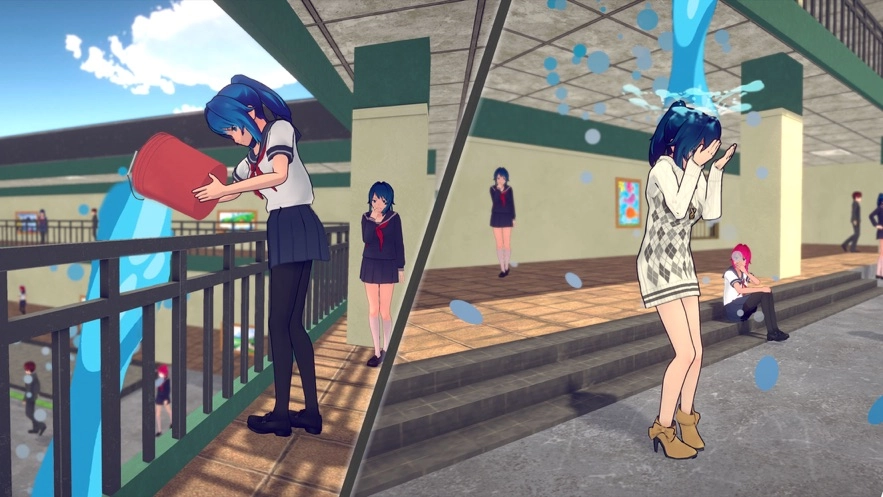 动漫高学校女孩生活3D免费版图1