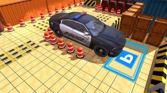 极限警车停车场3D手机版图3