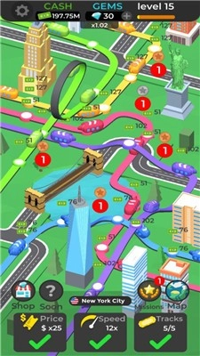 闲置地铁3D官方正版图3