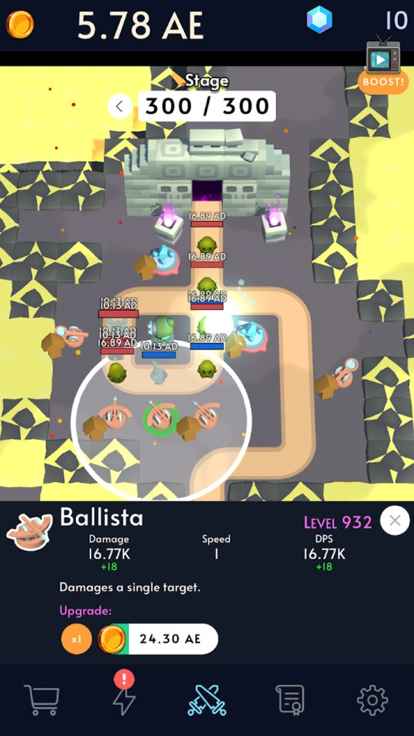 空闲防御战 空闲防御战