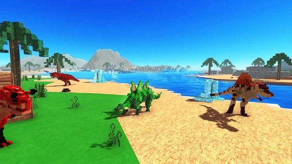 块状方舟生存3D最新免费版图3