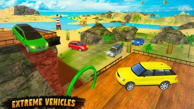 吉普驾驶特技比赛水冲浪者手游免费版(3)