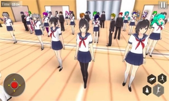 小樱女孩校园模拟截图0