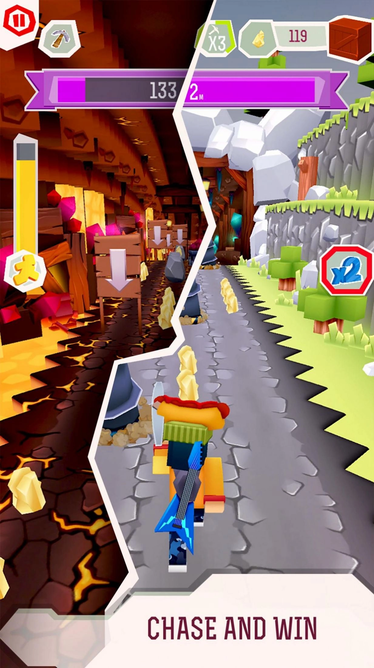 迷你方块人快跑无广告版(3)