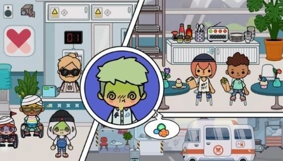 迷你小镇城堡小医院游戏最新版图2