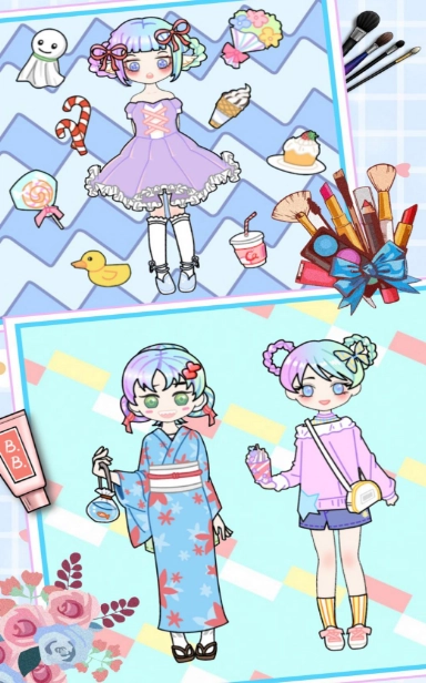 樱花小镇公主装扮手机免费版图3