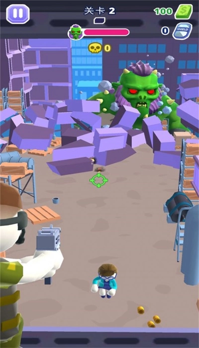 讨伐巨兽游戏绿色版