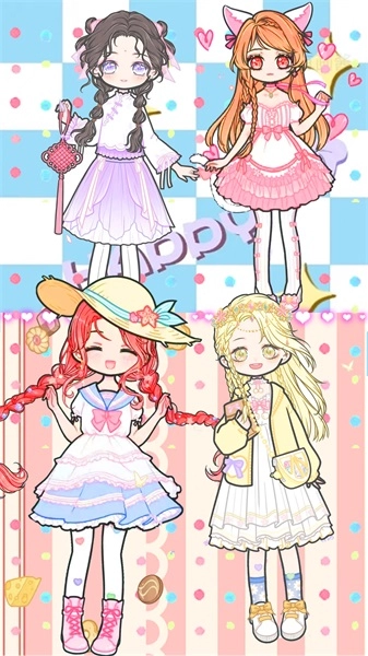 缤纷换装女孩游戏完整版