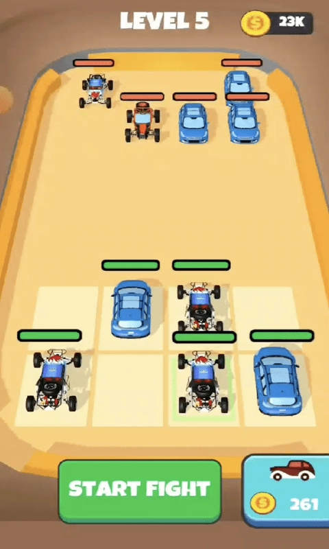 合并赛车大战截图2