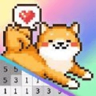 像素卡哇伊涂色书（Pixel Kawaii coloring book）直装版