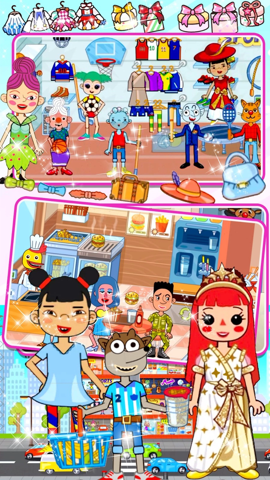 托卡世界古风自建房游戏绿色版图2